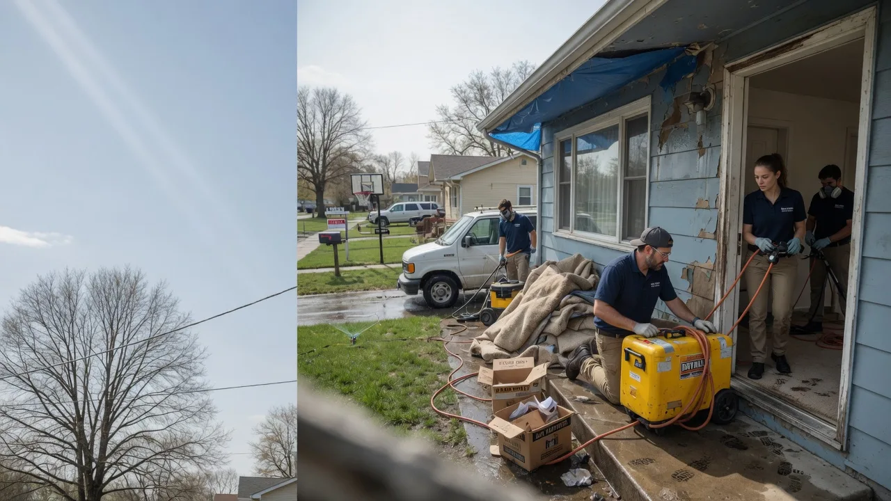 Basement Flood Cleanup in Taloga, OK near me